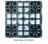 Drain Board for Walls